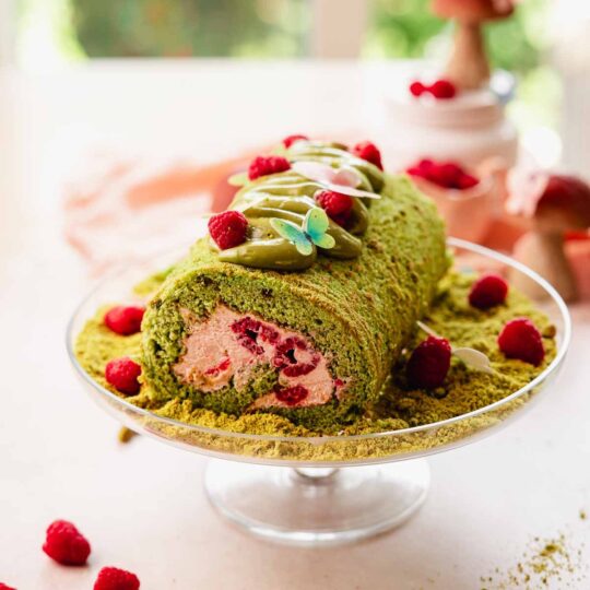 Pistachio Raspberry
