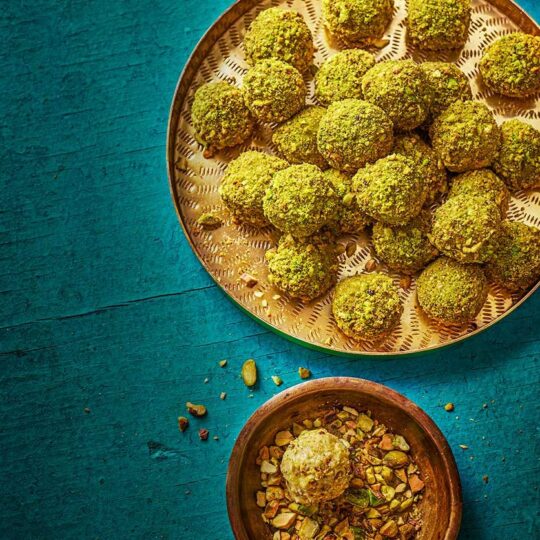 Pistachio & Chcolate Truffles
